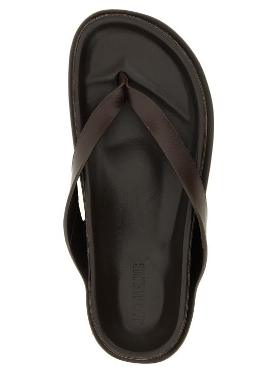 26FW 자크뮈스 뮬/슬리퍼 26EFOW00214AC06C03880 Brown - JACQUEMUS