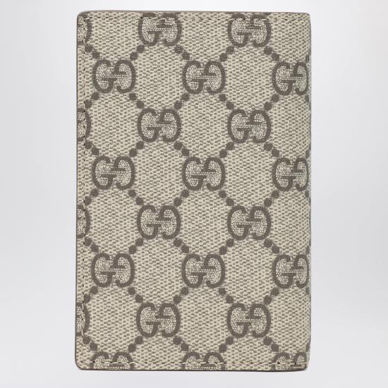 26FW 구찌 GG 바이폴드 지갑 768243FACQC Beige - GUCCI