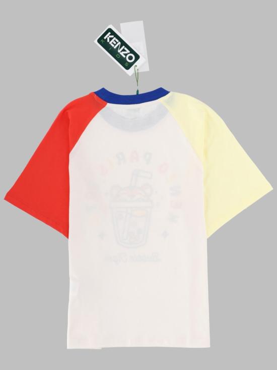 26SS [키즈] 겐조 티셔츠 K61852K 117 WHITE - KENZO