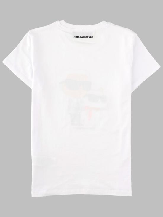 26SS [키즈] 칼라거펠트 티셔츠 Z31157K 10P WHITE - KARL LAGERFELD