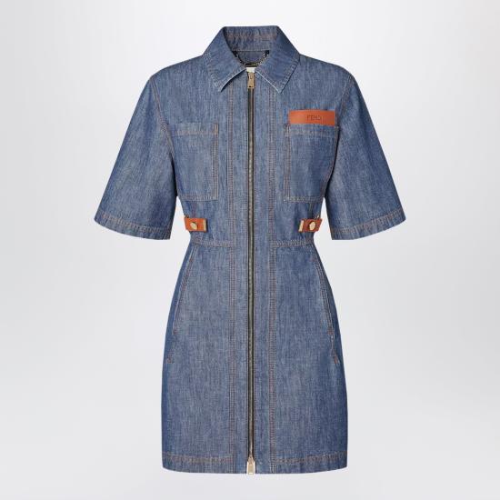 26FW 펜디 데님 원피스 FLD576AW8H Blue