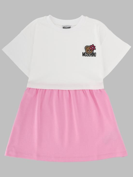 26SS [키즈] 모스키노 원피스 HDV0HRK LAA4384340 MULTICOLOUR