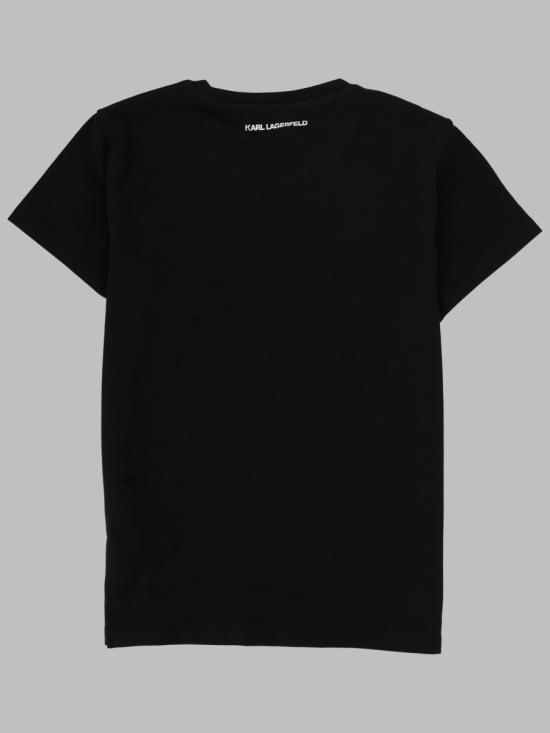 26SS [키즈] 칼라거펠트 티셔츠 Z31160K 09B BLACK - KARL LAGERFELD