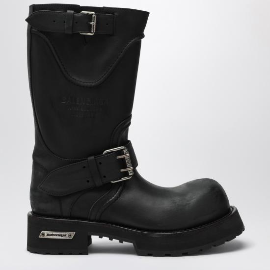 26FW 발렌시아가 VENOM 베놈 미들 부츠 833585WCAL1 Black