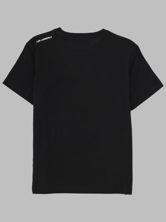 26FW [키즈] 칼라거펠트 티셔츠 Z31095K 09B BLACK - KARL LAGERFELD