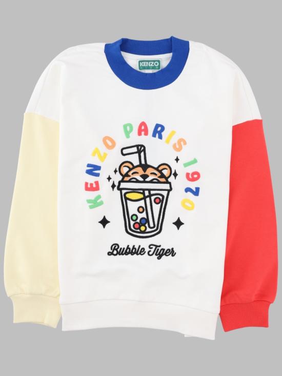 26SS [키즈] 겐조 풀오버 K61660K 117 WHITE