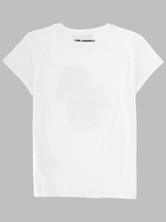 26SS [키즈] 칼라거펠트 티셔츠 Z31158K 10P WHITE - KARL LAGERFELD