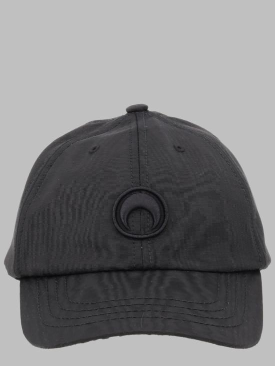 26SS 마린세르 문 로고 자수 볼캡 UHG001A CWOV0030BK92 BLACK