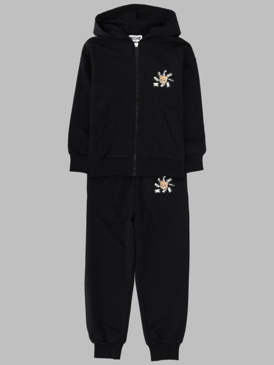 26SS [키즈] 모스키노 트레이닝 웨어 HUK04HK LCA1960100 BLACK