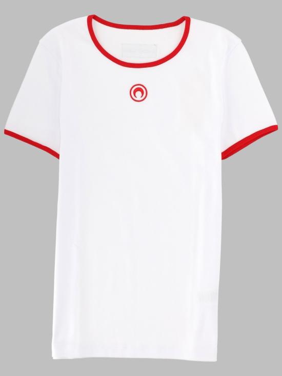 26FW 마린세르 반팔 티셔츠 UTT014A CJER0008WH17 WHITE