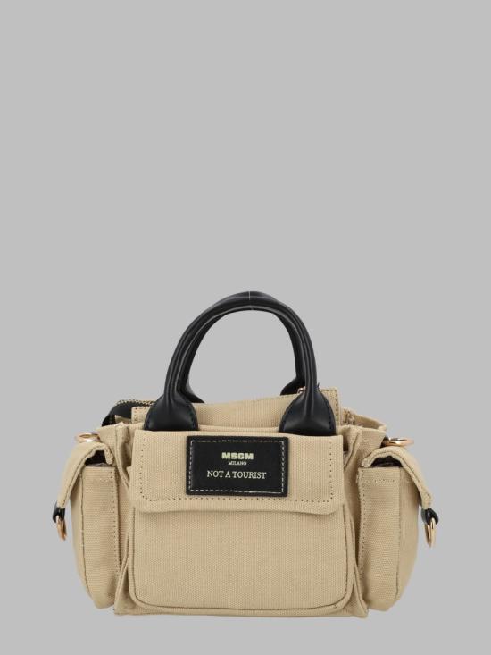26SS [키즈] 엠에스지엠 토트백 S6MSJGBA109K 013 05 BEIGE - MSGM