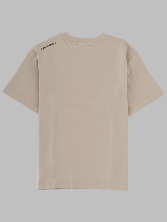 26SS [키즈] 칼라거펠트 티셔츠 Z31091K 211 BEIGE - KARL LAGERFELD