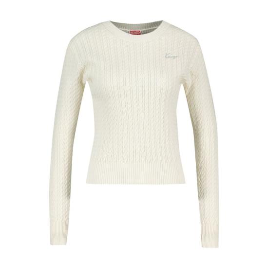 26FW 겐조 긴팔 티셔츠 FG62PU7623LK white