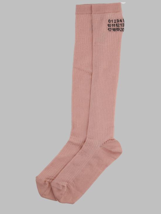 26FW MM6 메종마르지엘라 양말 S62TL0049 M13278217 PINK - MM6 MAISON MARGIELA