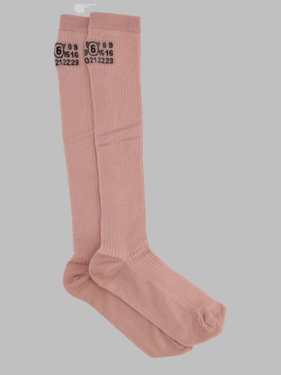 26FW MM6 메종마르지엘라 양말 S62TL0049 M13278217 PINK