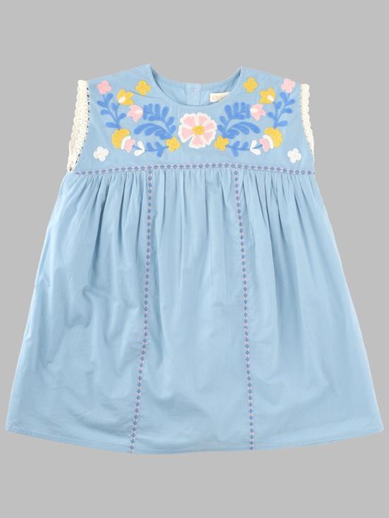 26SS [키즈] 루이스미샤 원피스 GRI S26 S0064K STONEBLUE