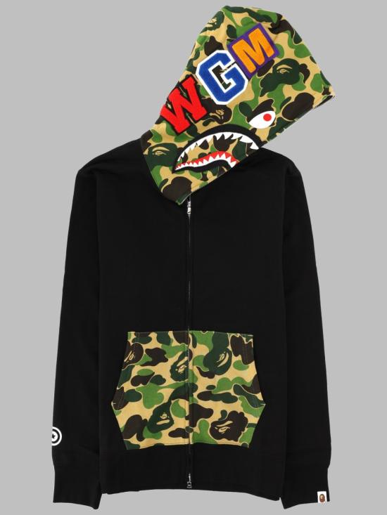26FW 베이프 후드 티셔츠 001ZPM301301M BLACK
