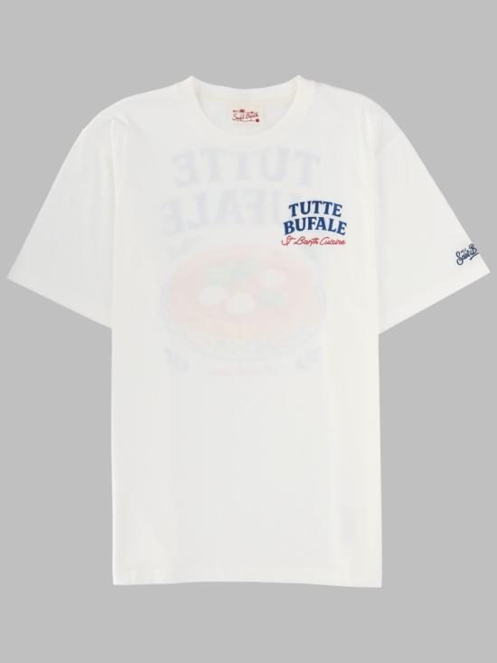 26FW 세인트바쓰 반팔 티셔츠 PRL0002 01227L01N WHITE