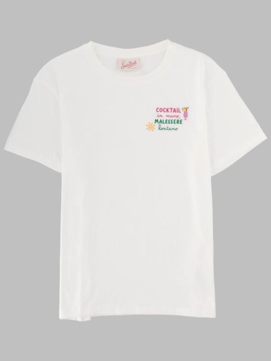 26SS 세인트바쓰 반팔 티셔츠 EMI0001 08643L01N WHITE