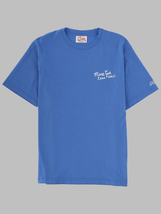 26FW 세인트바쓰 반팔 티셔츠 PRL0002 00387L17M BLUE