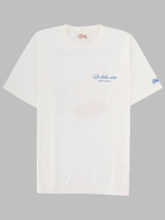 26FW 세인트바쓰 반팔 티셔츠 PRL0002 00932L01N WHITE