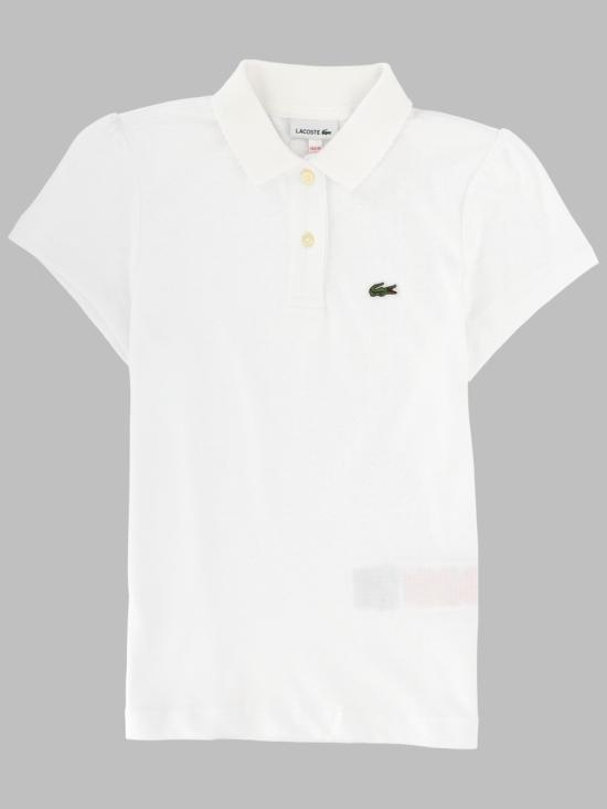 26SS [키즈] 라코스테 폴로 셔츠 447026K W8L WHITE