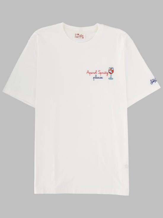 26FW 세인트바쓰 반팔 티셔츠 POT0001 01997L01N WHITE