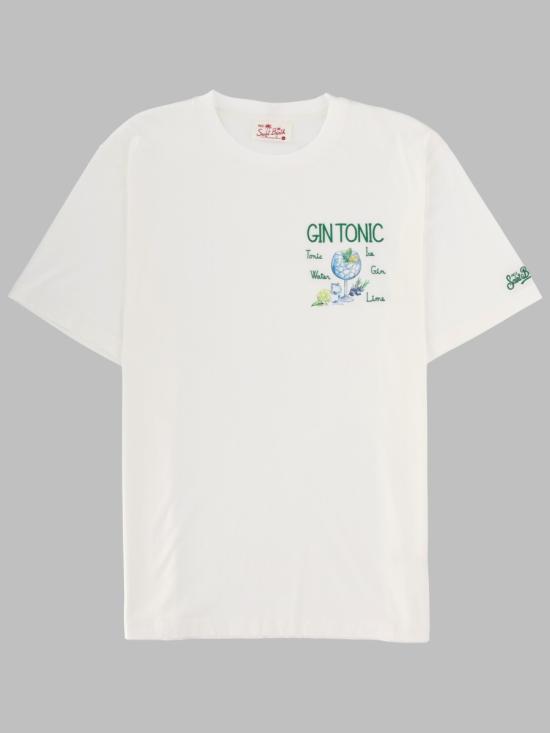 26FW 세인트바쓰 반팔 티셔츠 POT0001 02489L01N WHITE