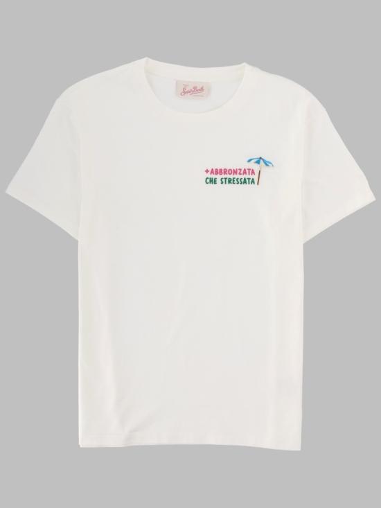 26SS 세인트바쓰 반팔 티셔츠 EMI0001 01220L01N WHITE