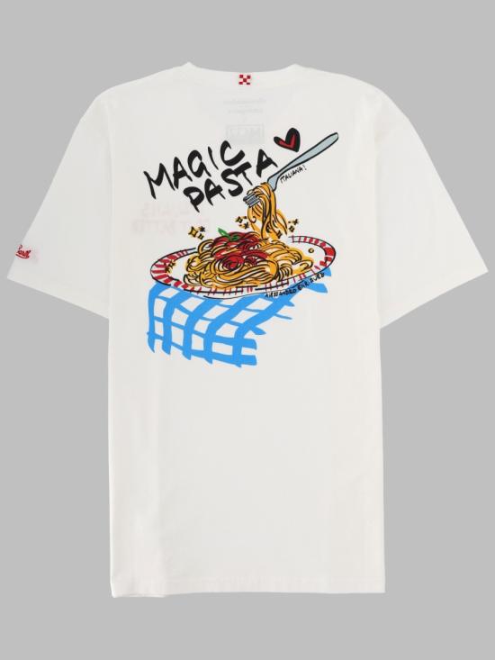26FW 세인트바쓰 반팔 티셔츠 PRL0002 04504L01N WHITE - MC2 SAINT BARTH