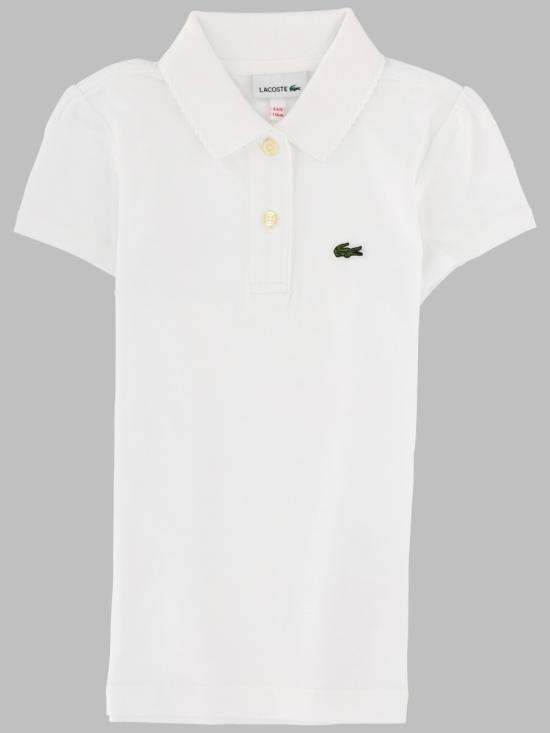 26SS [키즈] 라코스테 폴로 셔츠 347026K W8L WHITE
