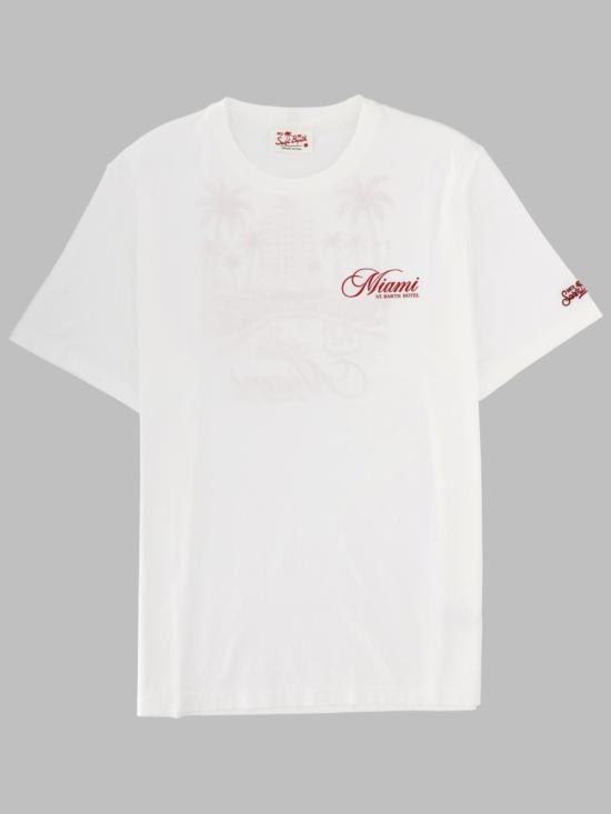 26FW 세인트바쓰 반팔 티셔츠 PRL0002 00385L01N WHITE