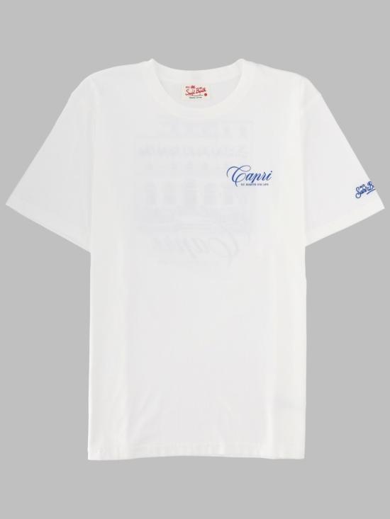 26FW 세인트바쓰 반팔 티셔츠 PRL0002 01967L01N WHITE