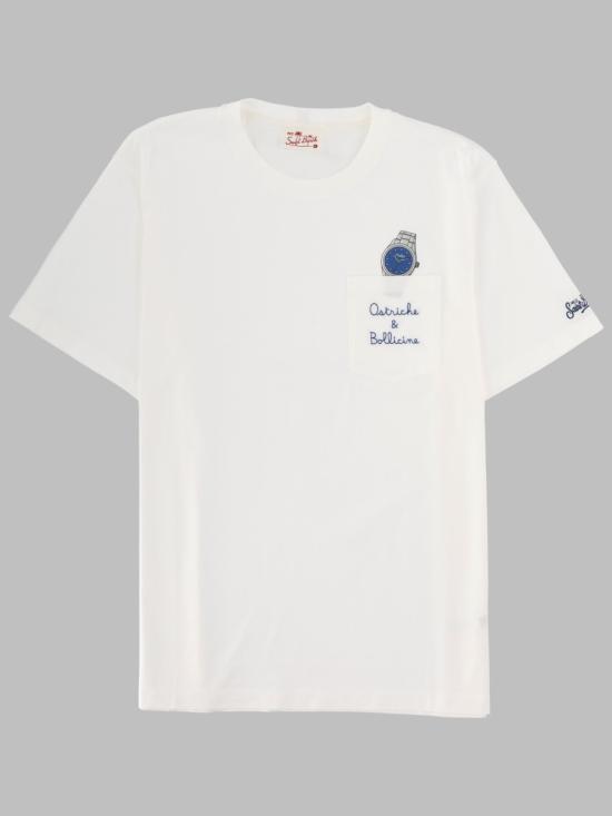 26FW 세인트바쓰 반팔 티셔츠 AUS0001 04294L01N WHITE