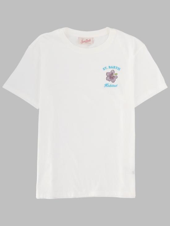 26SS 세인트바쓰 반팔 티셔츠 EMI0001 08614L01N WHITE