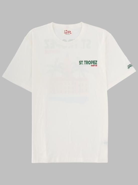 26FW 세인트바쓰 반팔 티셔츠 PRL0002 02317L01N WHITE