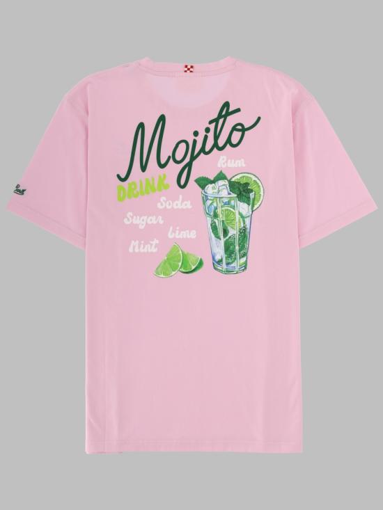 26FW 세인트바쓰 반팔 티셔츠 PRL0002 07979L21 PINK - MC2 SAINT BARTH