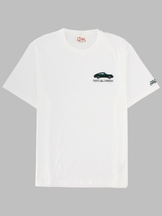 26FW 세인트바쓰 반팔 티셔츠 POT0001 00322L01N WHITE