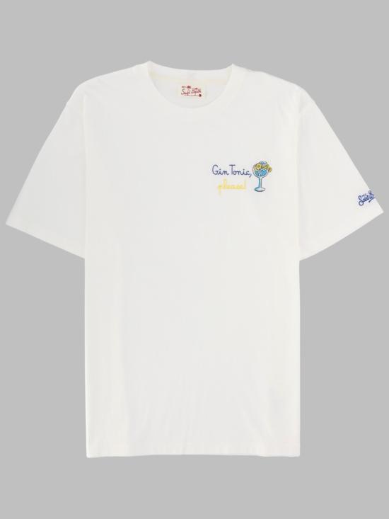 26FW 세인트바쓰 반팔 티셔츠 POT0001 04462L01N WHITE