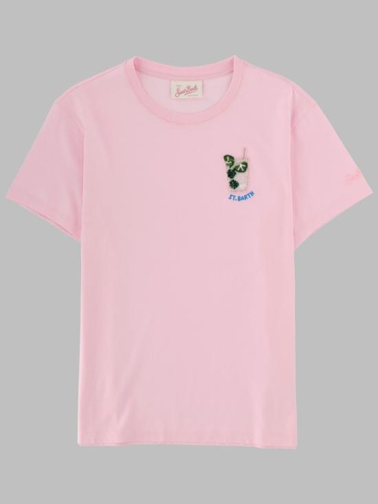 26SS 세인트바쓰 반팔 티셔츠 EMI0001 08537L20 PINK