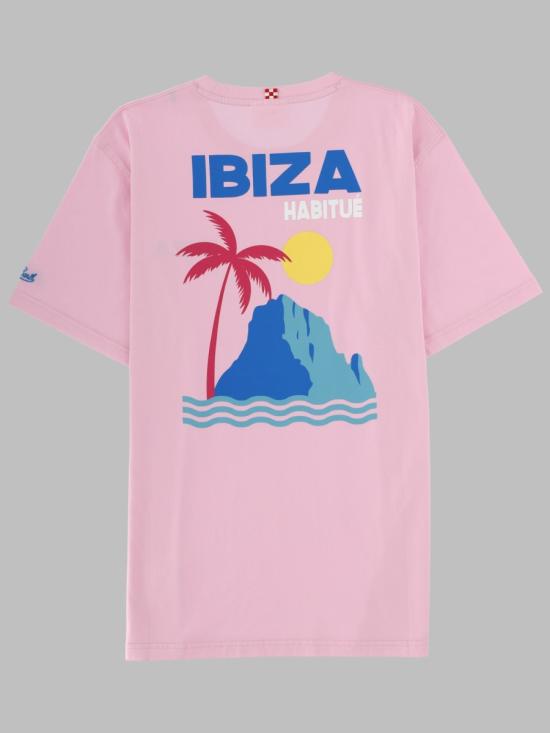 26FW 세인트바쓰 반팔 티셔츠 PRL0002 07488L21 PINK - MC2 SAINT BARTH
