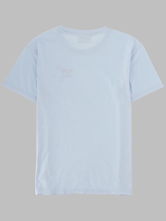 26SS 세인트바쓰 반팔 티셔츠 EMI0001 01097L31 BABY BLUE - MC2 SAINT BARTH
