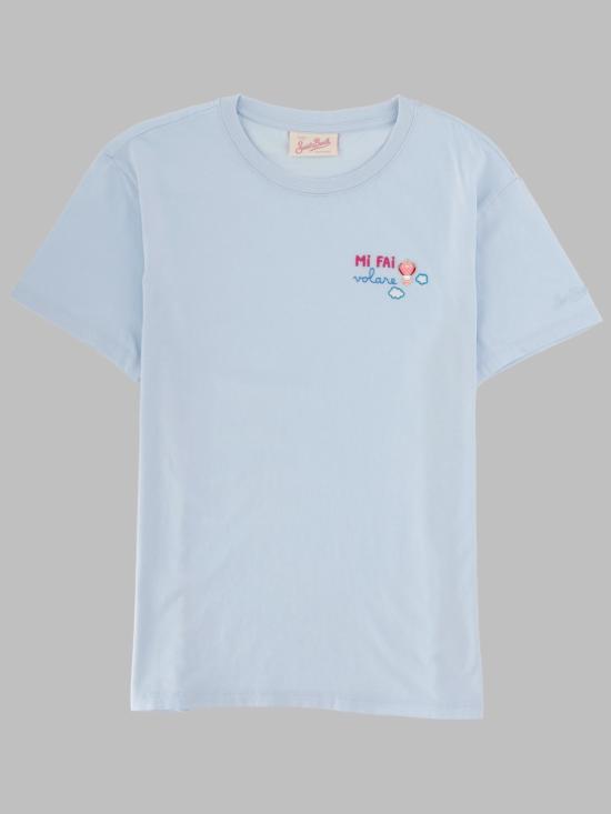26SS 세인트바쓰 반팔 티셔츠 EMI0001 01097L31 BABY BLUE