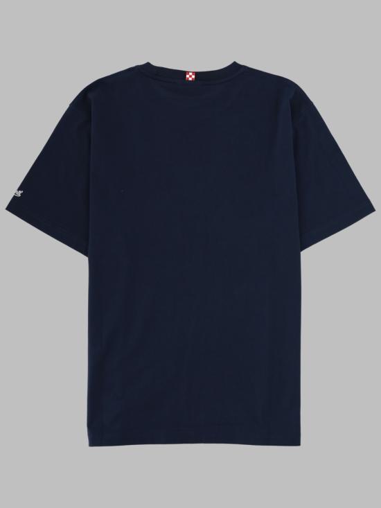 26FW 세인트바쓰 반팔 티셔츠 POT0001 04442L61 BLUE - MC2 SAINT BARTH