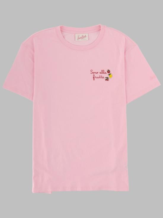 26FW 세인트바쓰 반팔 티셔츠 EMI0001 03647L20 PINK