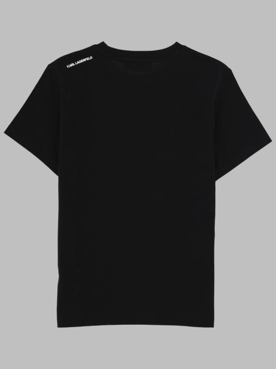 26SS [키즈] 칼라거펠트 티셔츠 Z31098K 09B BLACK - KARL LAGERFELD