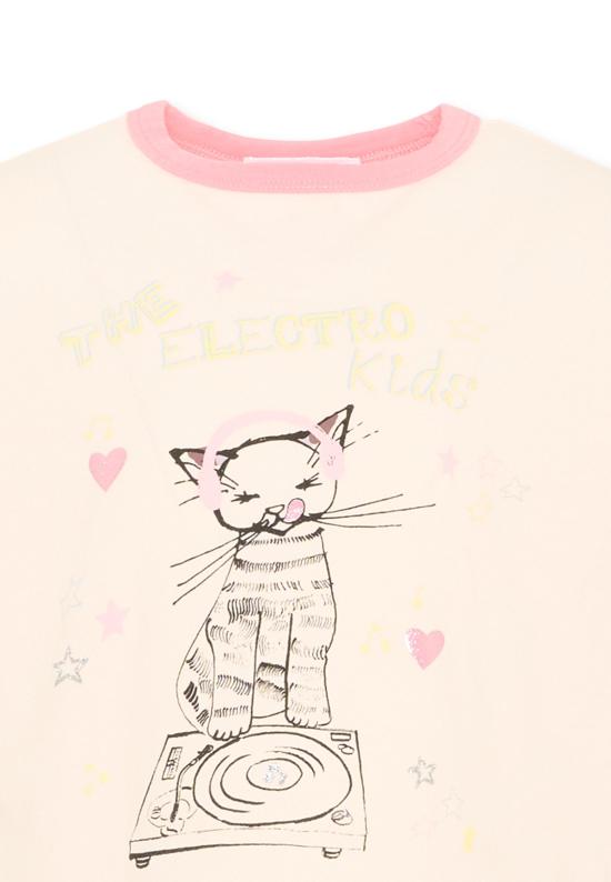 26FW [키즈] 봉쁘앙 티셔츠 P06GTSK00001 121 PINK - BONPOINT