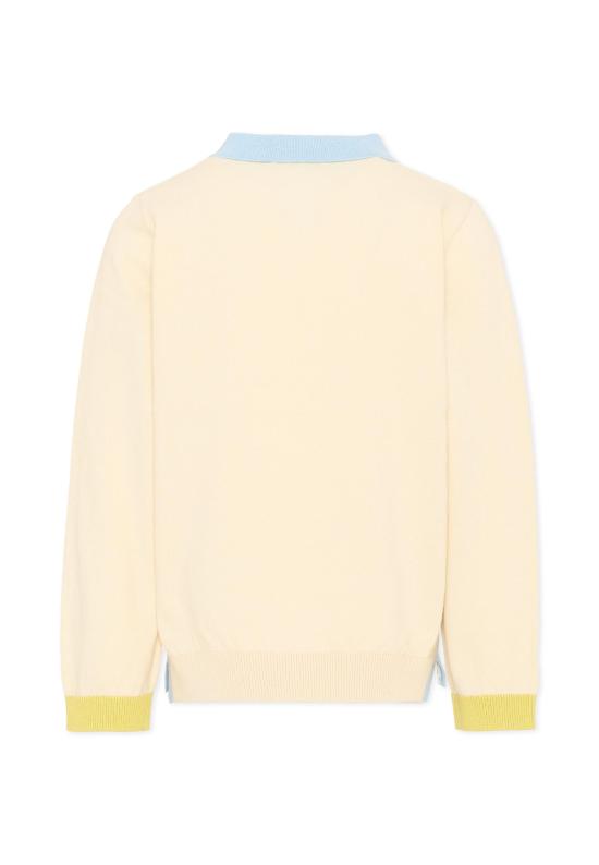 26FW [키즈] 봉쁘앙 폴로 셔츠 P06BJUK00001 103 BEIGE - BONPOINT