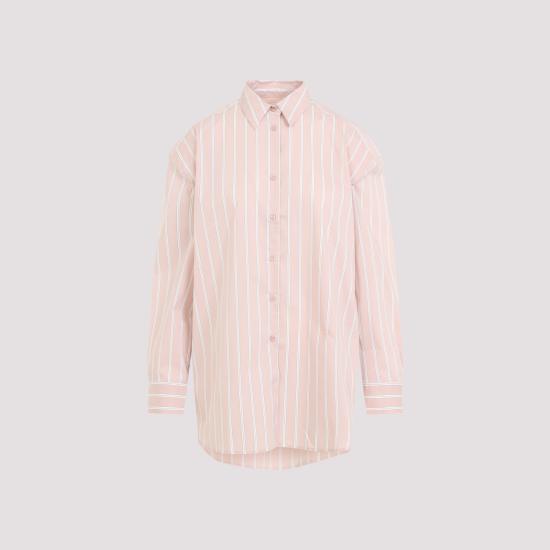 26FW 더프랭키샵 셔츠 CHFS22087608 PINK WHITE STRIPES - THE FRANKIE SHOP