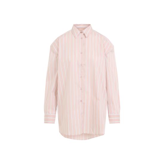 26FW 더프랭키샵 셔츠 CHFS22087608 PINK WHITE STRIPES - THE FRANKIE SHOP